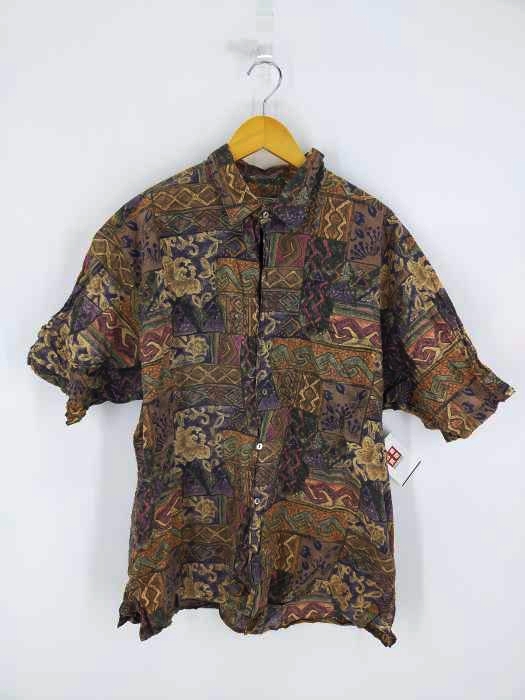 TORI RICHARD(トリリチャード) 90s 総柄半袖シャツ メンズ  2XL