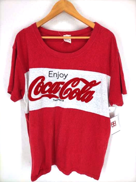 USED古着(ユーズドフルギ) 90Sコカコーラ クルーネック企業Tシャツ メンズ JPN：M