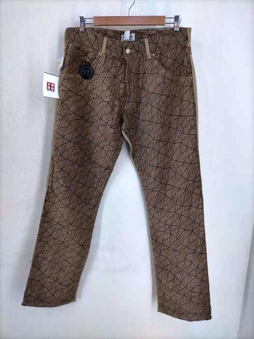 MONITALY(モニタリー) ジャガード切替 チノパンツ メンズ  34