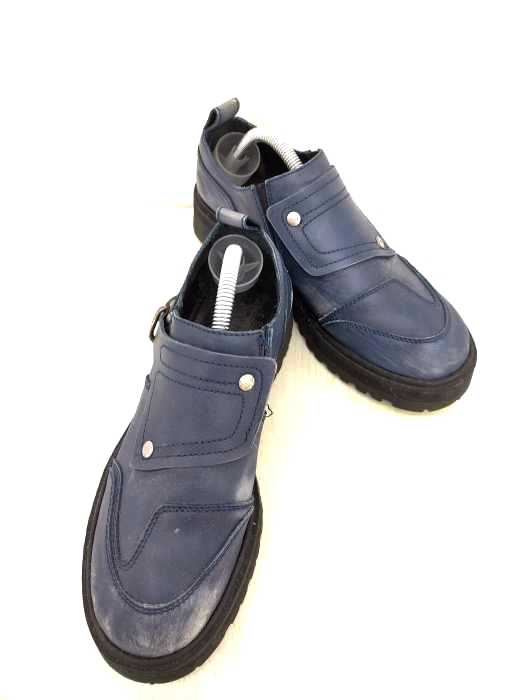 MM6 Maison Margiela(エムエムシックス メゾンマルジェラ) サイドゴア スタッズ レザー ローファー レディース  37 1/2