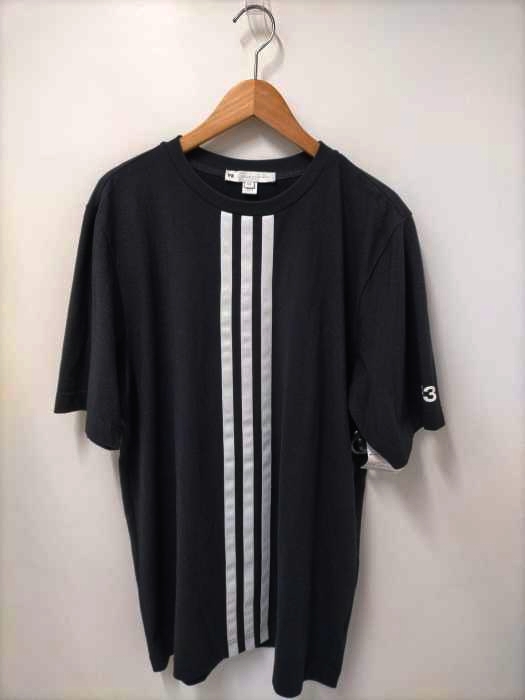Y-3(ワイスリー) SHORT SLEEVE CENTER FRONT STRIPES TEE メンズ JPN：M