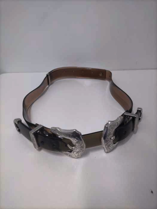 TOGA PULLA(トーガプルラ) Metal buckle vinyl belt レディース 表記無