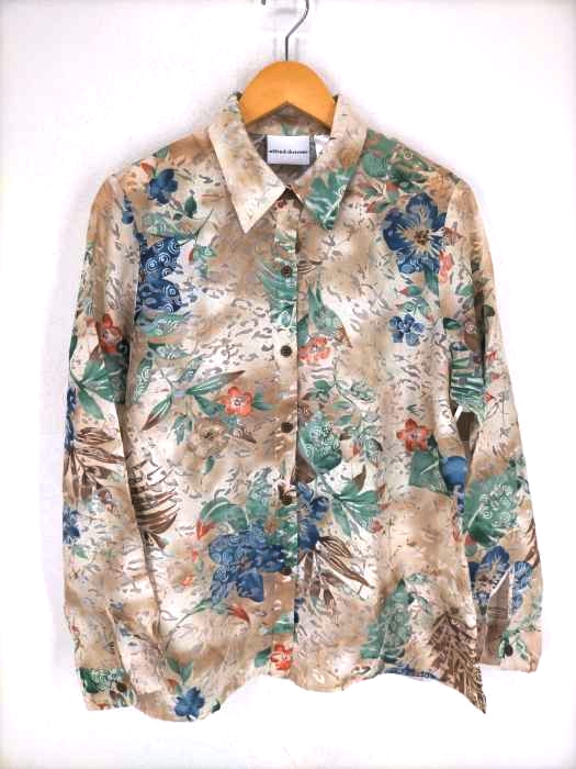 ALFRED DUNNER(アルフレッドダナー) レーヨン混 花柄長袖シャツ メンズ  12