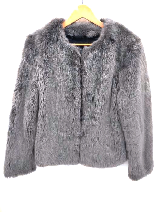 BERSHKA(ベルシュカ) ショート ファー ジャケット レディース  US S