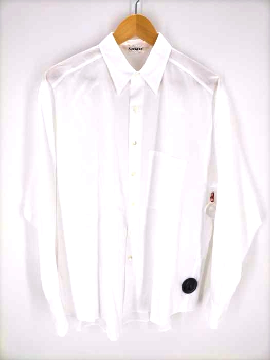AURALEE(オーラリー) 22AW WASHED FINX TWILL BIG SHIRTS  メンズ JPN：4