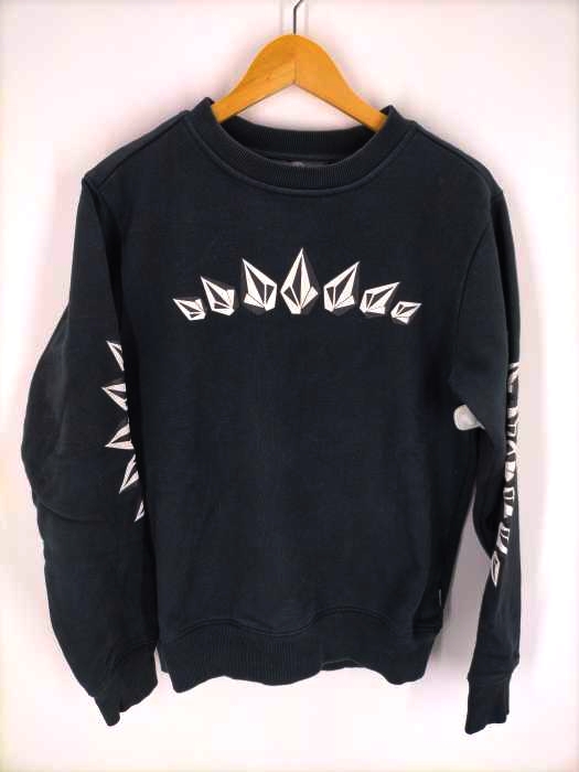 VOLCOM(ヴォルコム) Stones Crew Flc プリントスウェット メンズ JPN：M