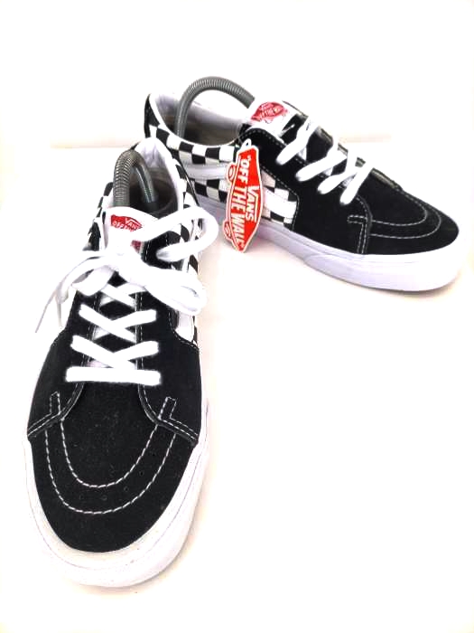 VANS(バンズ) SK8-LOW CANVAS CHECKBOARD メンズ JPN：26