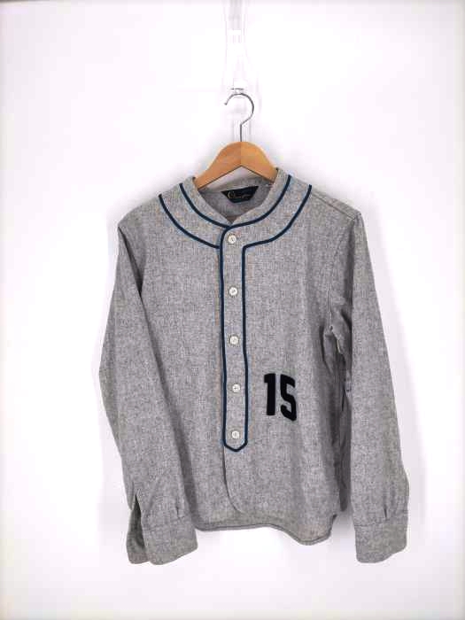 チャンピオン Champion ロチェスターコレクション ランナータグ 復刻 WOOL BASEBALL SHIRTS ベースボールシャツ メンズ  M