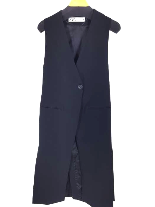 ザラ ZARA ロングベスト レディース  S