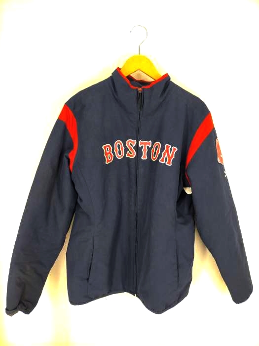 マジェスティック MAJESTIC BOSTN THERMA BASE ジップアップスタジアムブルゾン メンズ JPN：L