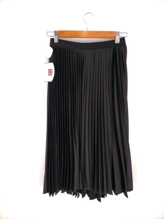 ユニクロ UNIQLO プリーツラップスカート  レディース JPN：M