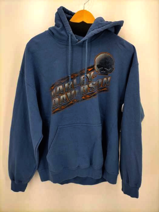 ハーレーダヴィットソン HARLEY DAVIDSON Myrtle Beach ロゴフーディ メンズ  L