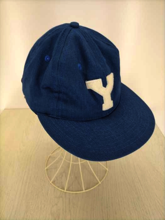 エベッツフィールドフランネルズ Ebbets Field Flannels USA製 Yロゴ6パネルキャップ メンズ 表記無