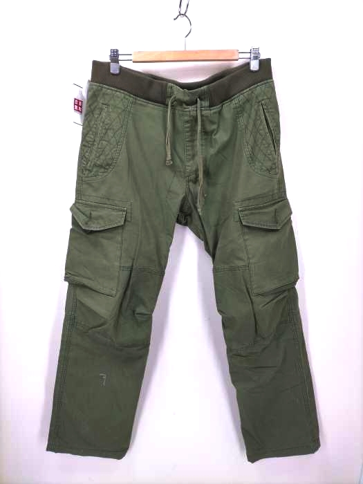 アルファインダストリーズ ALPHA INDUSTRIES ウエストドローコード カーゴパンツ メンズ JPN：XL