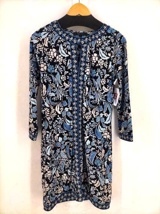 ビーシービージーマックスアズリア BCBG MAXAZRIA 花柄チュニックワンピース レディース JPN：S