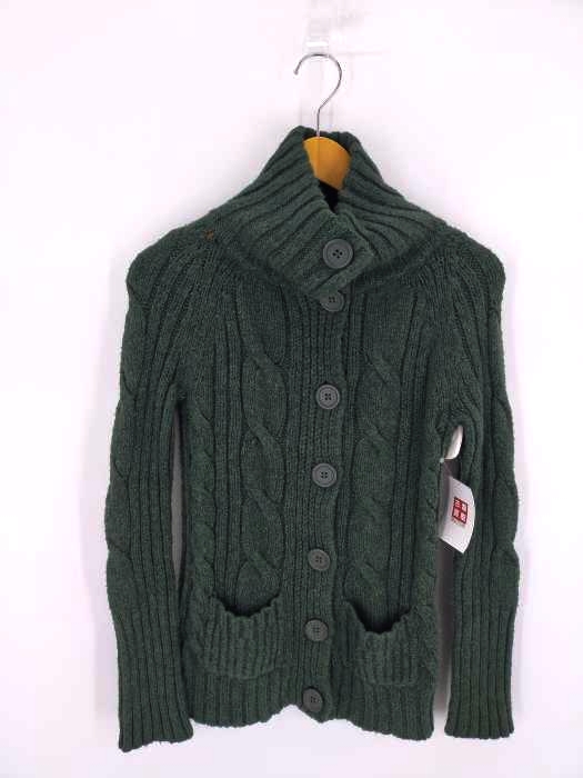ユーズドフルギ USED古着 {{mossimo supply co}} ケーブルニットカーディガン レディース JPN：S