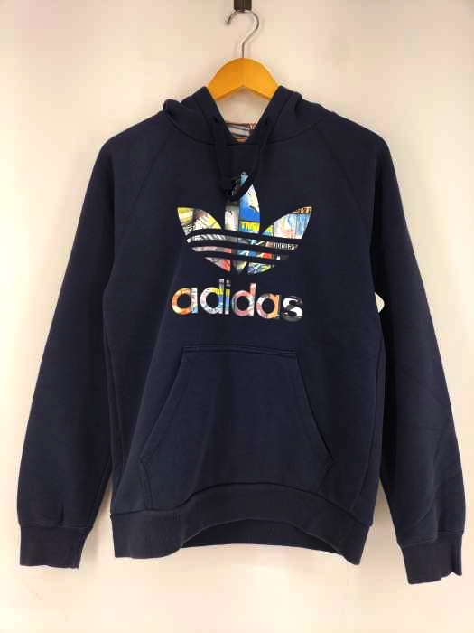 アディダスオリジナルス adidas Originals Catalogue Trefoil Pullover Hoodie メンズ  S