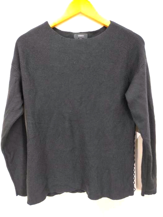 セオリー theory WHIPSTITCH COZY PO サイドレースアップニット レディース JPN：S