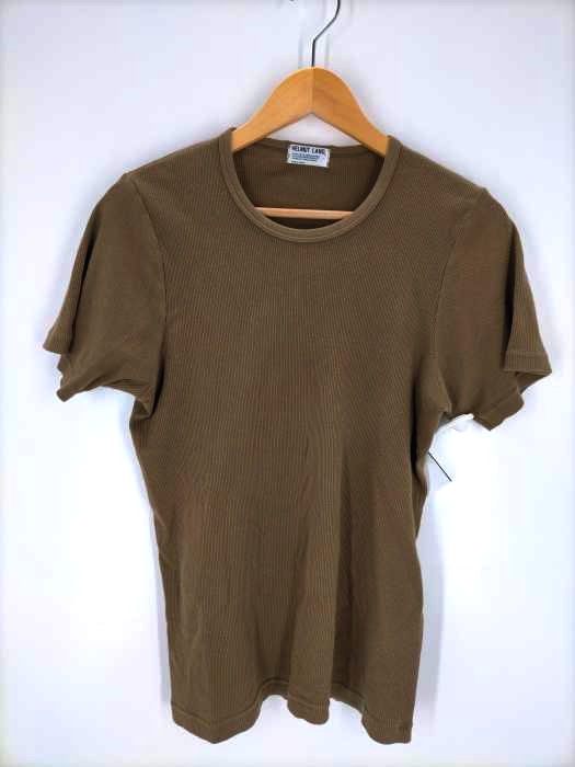 ヘルムートラング HELMUT LANG リブクルーネック半袖Tシャツ メンズ JPN：M