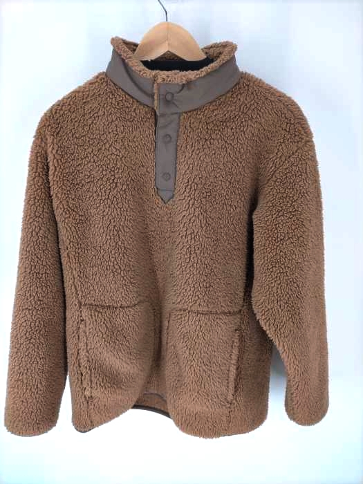 ユニクロ UNIQLO 21AW フリースオーバーサイズプルオーバー メンズ  L