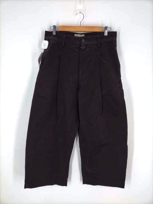 スタジオニコルソン STUDIO NICHOLSON PEACHED DRILL VOLUME PANT メンズ JPN：S