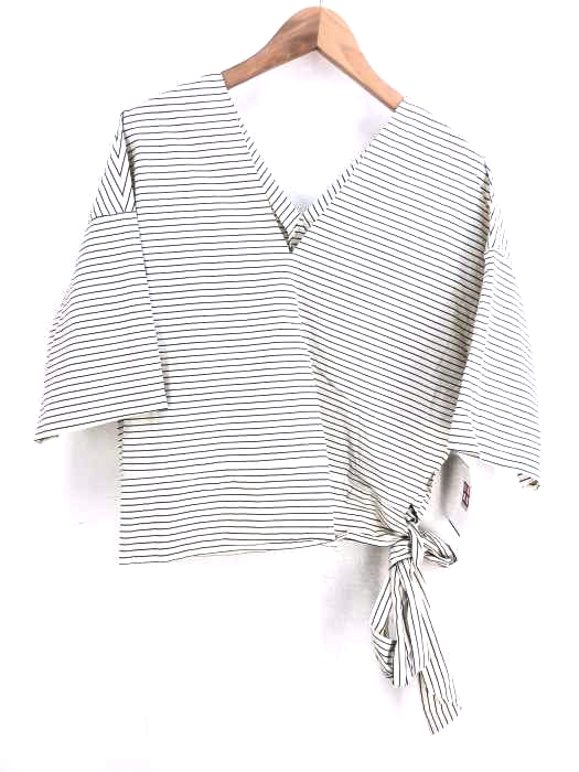 abahouse devinette（アバハウスドゥヴィネット） ストライプ ボーダー ブラウス レディース トップス シャツ・ブラウス
