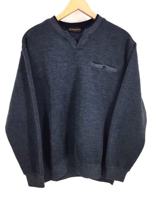 GIANNI VALENTINO（ジャンニヴァレンティノ） 裏起毛アクリルニットプルオーバー メンズ トップス その他トップス