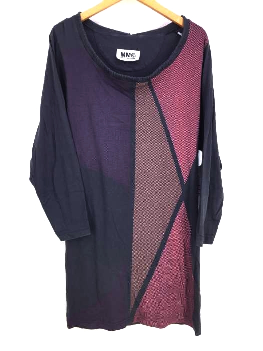 MM6 Maison Margiela(エムエムシックス メゾンマルジェラ) プリントUネックワンピース レディース  import：S