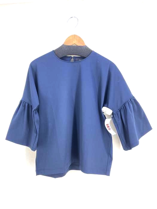 【未使用品】SACRA ブラウス SACRA（サクラ） ギャザースリーブブラウス レディース トップス
