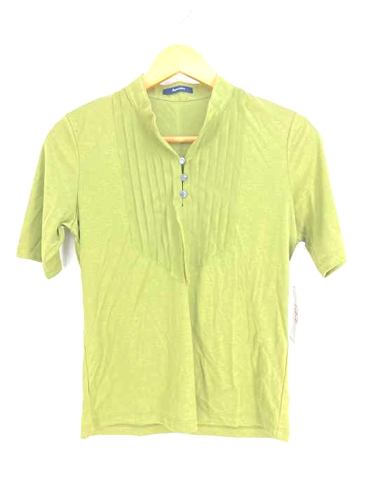 AQUASCUTUM（アクアスキュータム） プリーツ切替半袖カットソー レディース トップス シャツ・ブラウス