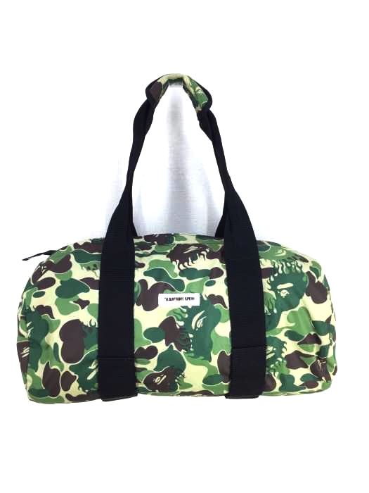A BATHING APE(アベイシングエイプ) fire camoドラムバッグ メンズ 表記無 表記無