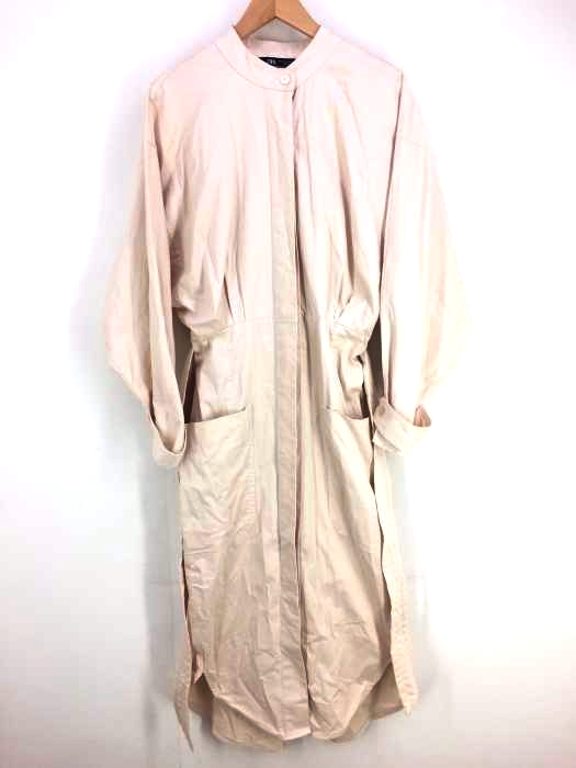 ZARA(ザラ) バンドカラーベルト付きワンピース レディース JPN：M JPN：M