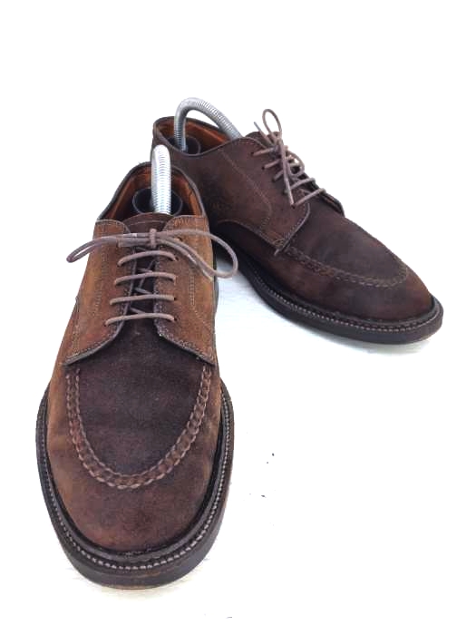 ALDEN(オールデン) 別注 Uチップスウェードシューズ メンズ US：8 US：8