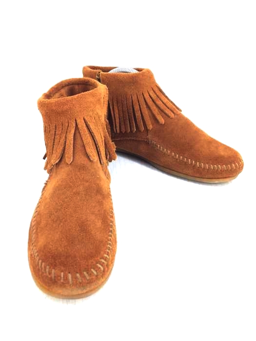 Minnetonka（ミネトンカ） フリンジシショートブーツ レディース シューズ ブーツ