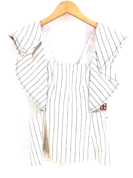 3.1 phillip lim(スリーワンフィリップリム) ストライプリネントップス レディース  0