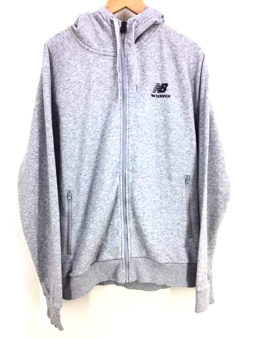 NEW BALANCE(ニューバランス) ロゴプリントジップアップパーカー メンズ JPN：XL JPN：XL