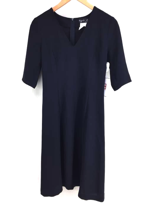 agnes b. PARIS（アニエスベー） Vネック 5分袖ワンピース レディース ワンピース その他ワンピース