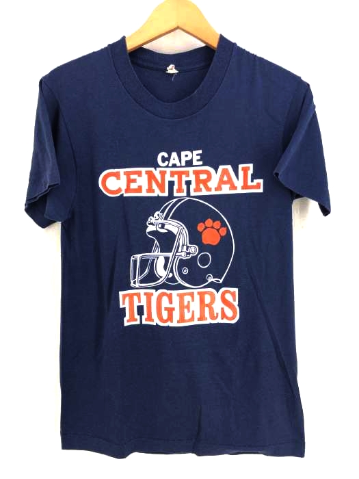 USED古着（ユーズドフルギ） CAPE CENTRAL TIGERSプリントTシャツ メンズ トップス Tシャツ・カットソー