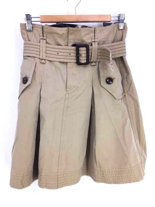 BURBERRY BLACK LABEL(バーバリーブラックレーベル) ベルト付きタイトスカート レディース JPN：36 JPN：36