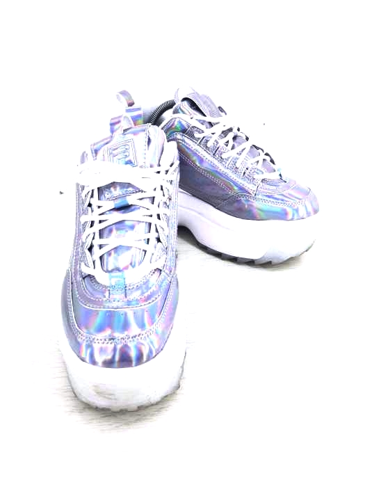FILA（フィラ） ディスラプター2 ウェッジ DISRUPTOR 2 WEDGE IRIDESCENT レディース シューズ スニーカー