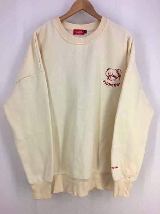 USED古着(ユーズドフルギ) チュウカタベタイ LOGO sweat レディース JPN：XL JPN：XL