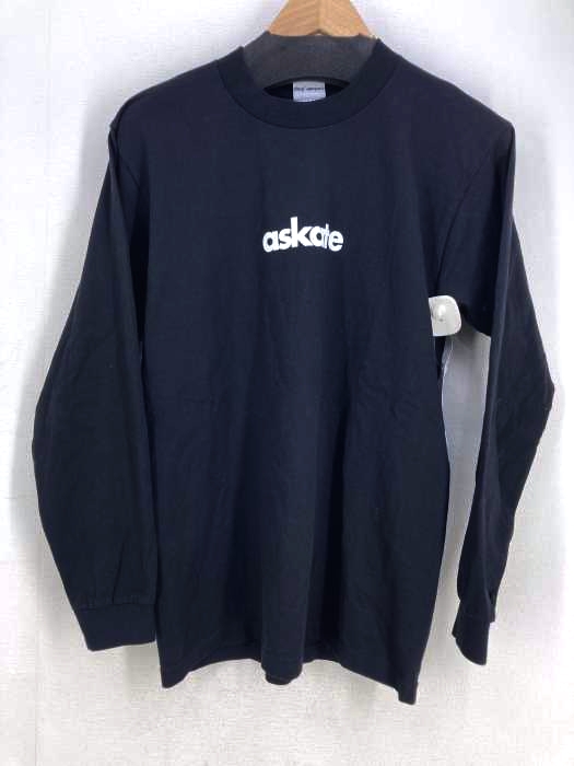 USED古着(ユーズドフルギ) askateロゴ クルーネックL/S Tシャツ メンズ  M