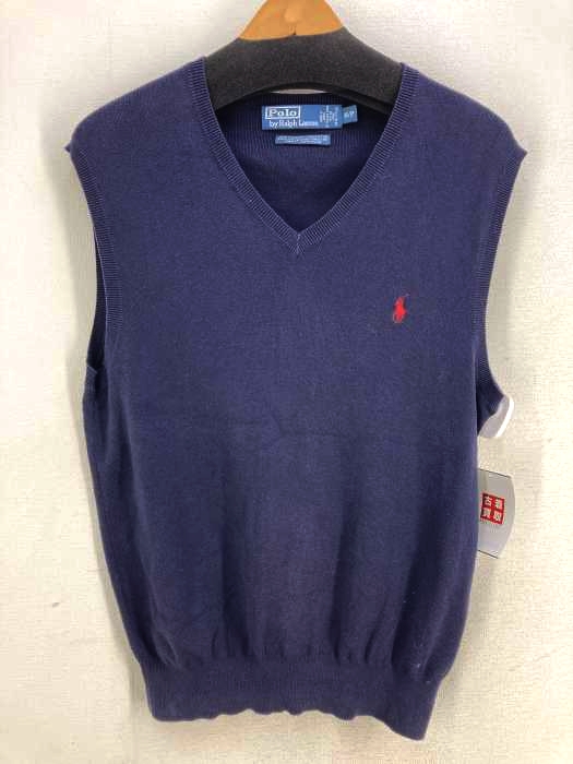 Polo by RALPH LAUREN(ポロバイラルフローレン) ポニー刺繍コットンニットベスト メンズ JPN：S JPN：S