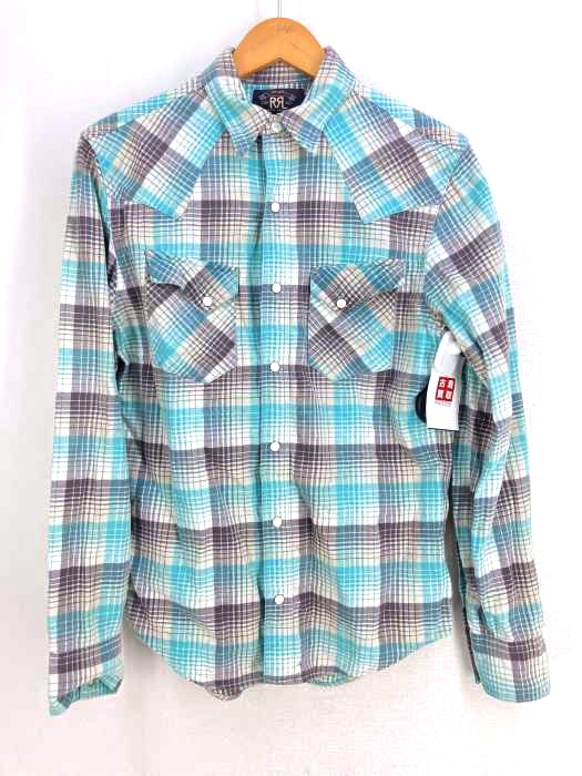 RRL RALPH LAUREN(ダブルアールエル ラルフローレン) フランネルボタンダウンシャツ メンズ JPN:XS JPN:XS