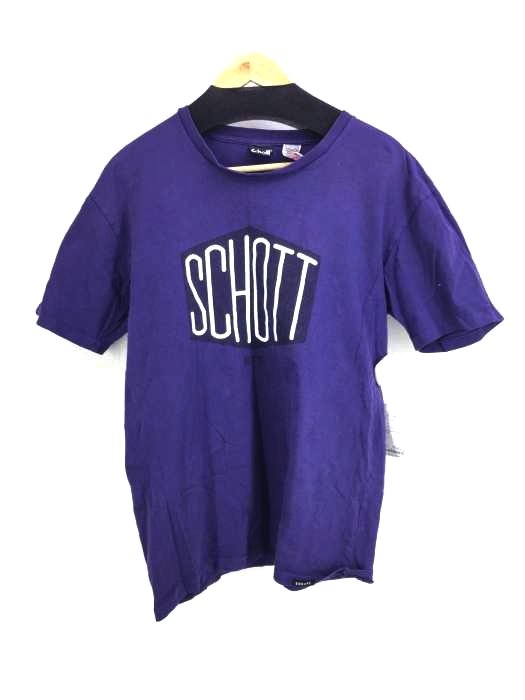 Schott（ショット） USA製 HEXAGON LOGO ヘキサゴン ロゴ 半袖Tシャツ メンズ トップス Tシャツ・カットソー