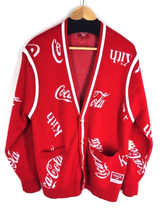 KITH(キス) Ness Coke Logo Cardigan メンズ トップス カーディガン