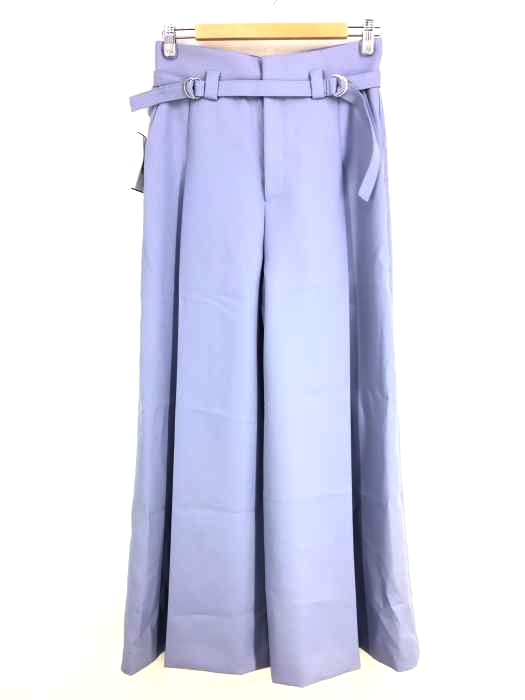 ANAYI(アナイ) ベルト付きツイルワイドパンツ レディース JPN：38 JPN：38