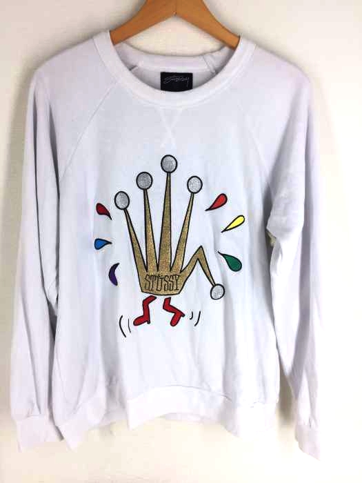 Stussy（ステューシー） Running Crown Crew レディース トップス スウェット・トレーナー