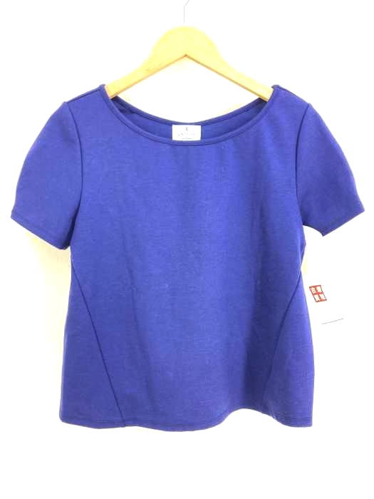 ランバンオンブルー LANVIN en Bleu バックリボンデザインカットソー レディース JPN：38 JPN：38