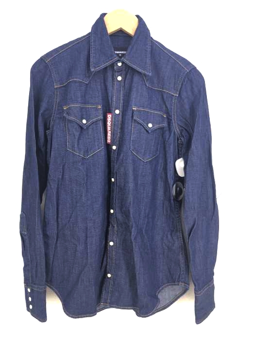 ディースクエアード DSQUARED2 Stretch Denim Western shirt レディース EUR：38 EUR：38